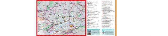 Frankfurt sightseeing map